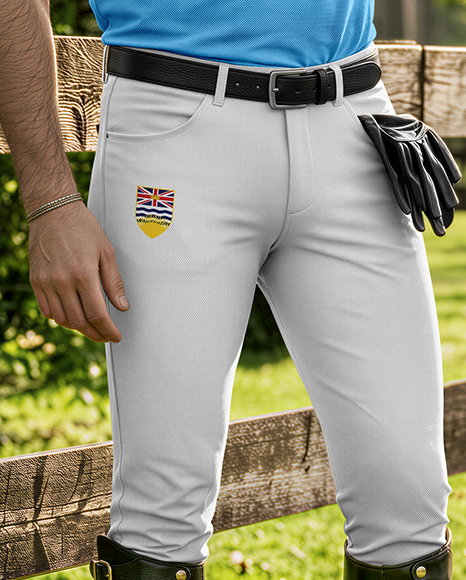 Man Wearing Polo Kit with Horse Mockup