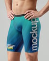 Man Wearing Swimming Jammers Mockup