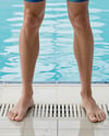 Man Wearing Swimming Jammers Mockup