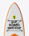 Man with SUP Board Mockup