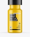 Matte Nasal Spray Bottle Mockup