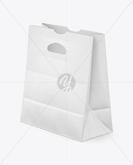 Matte Paper Bag Mockup