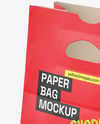 Matte Paper Bag Mockup