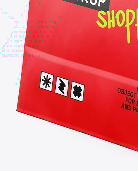Matte Paper Bag Mockup