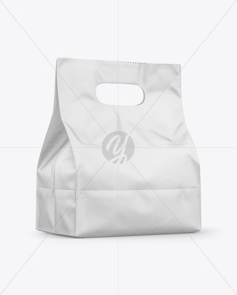 Paper Food Bag Mockup