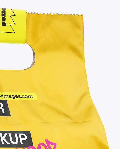 Paper Food Bag Mockup