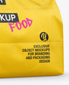 Paper Food Bag Mockup