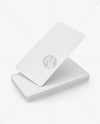 Matte Paper Business Cards Mockup