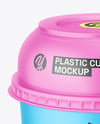 Matte Plastic Cup Mockup