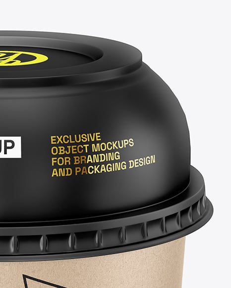 Matte Plastic Cup Mockup