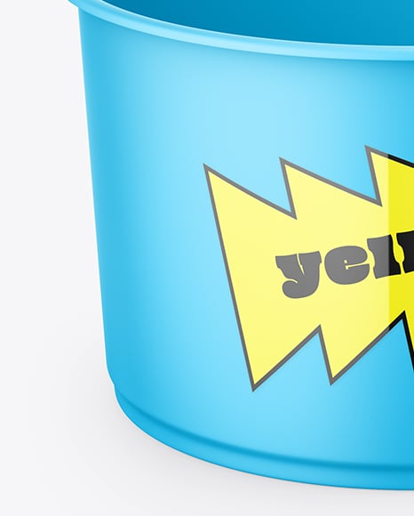 Matte Plastic Cup Mockup