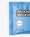 Matte Sachet Mockup