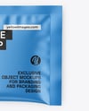 Matte Sachet Mockup