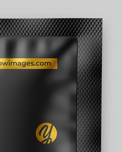 Matte Sachet Mockup