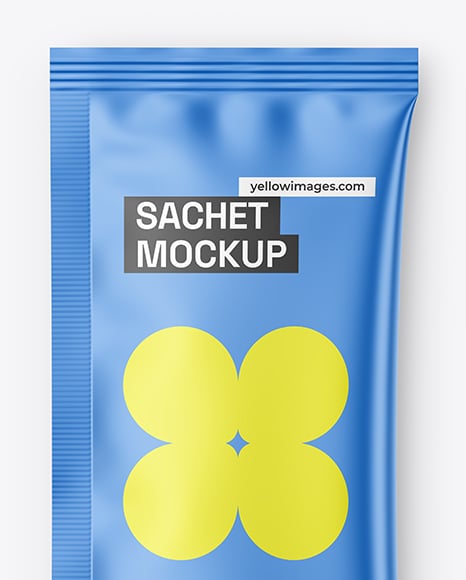 Matte Sachet Mockup
