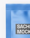Matte Sachet Mockup