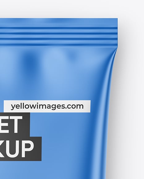 Matte Sachet Mockup