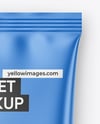Matte Sachet Mockup