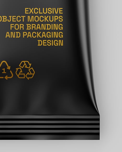 Matte Sachet Mockup