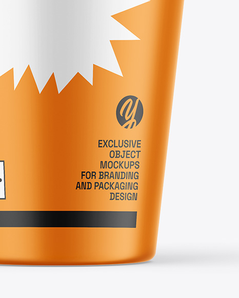 Matte Shaker Bottle Mockup
