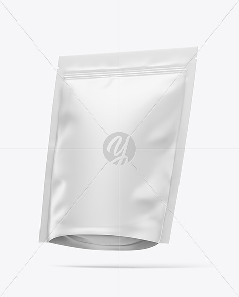 Matte Stand-Up Pouch Mockup