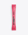 Matte Stick Sachet Mockup