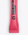 Matte Stick Sachet Mockup