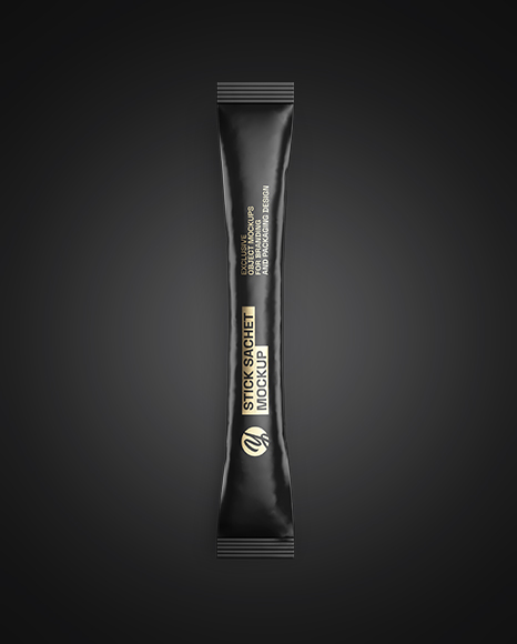Matte Stick Sachet Mockup