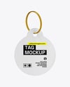 Matte Tag Mockup