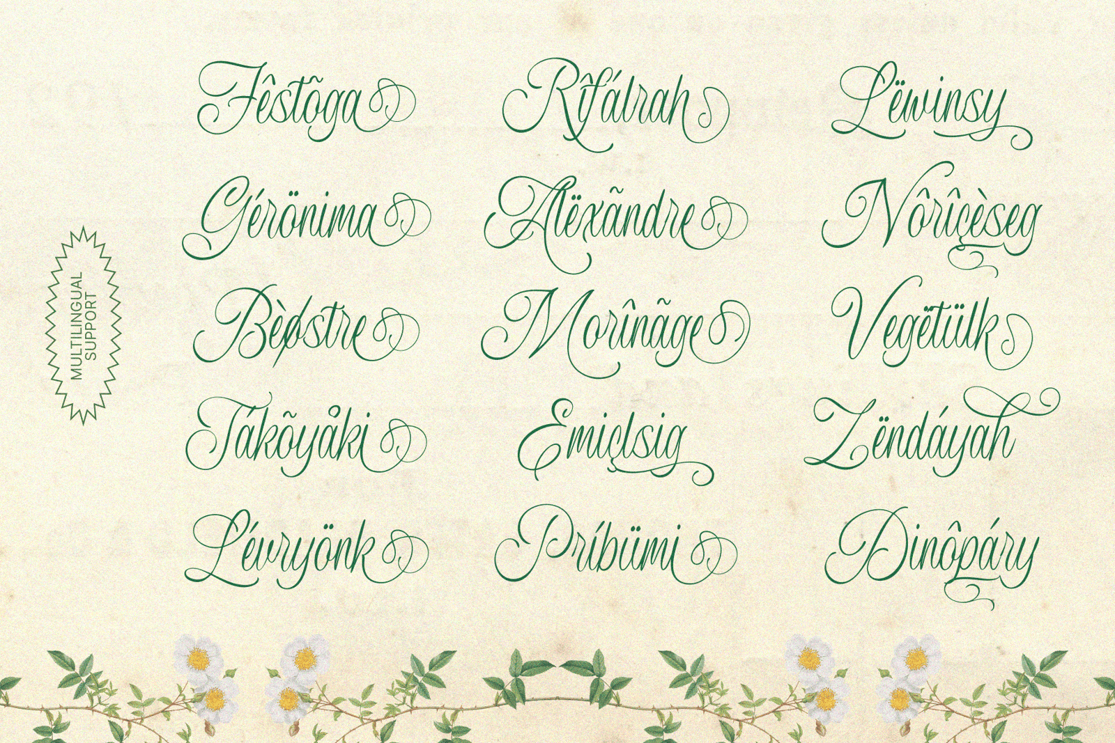 MAULIEDA REMIGHE — Elegant Luxury Wedding Font