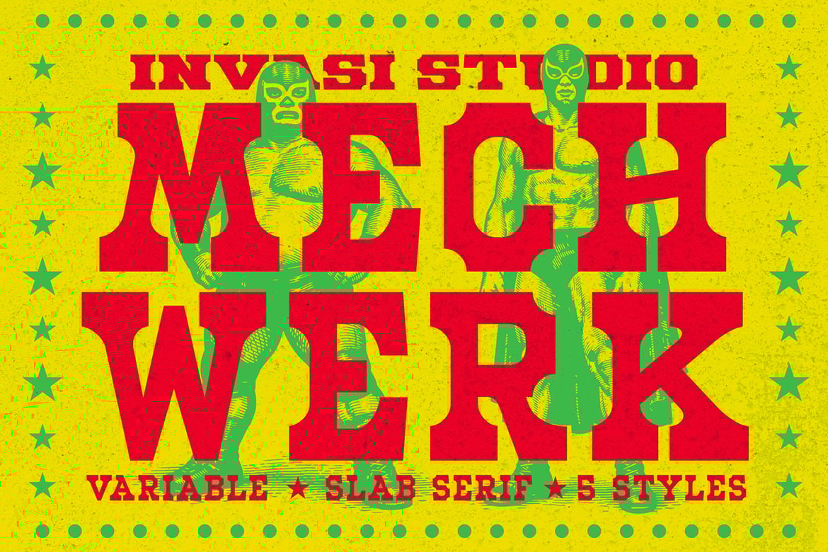 Mechwerk – Slab Serif Family