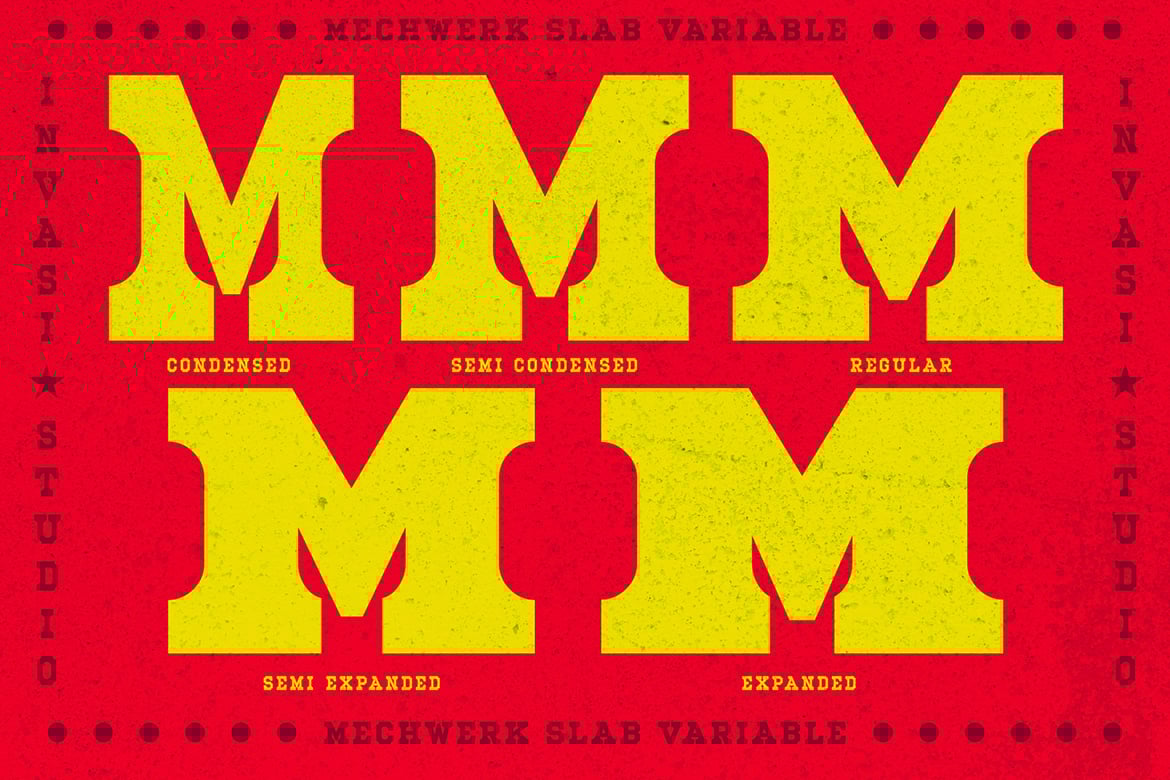 Mechwerk – Slab Serif Family