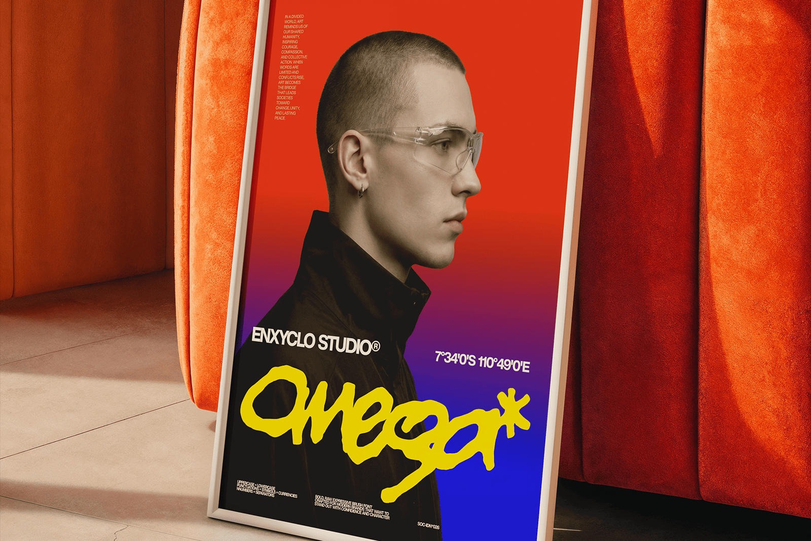 MEGAS — Imperfect Raw Urban Branding Font