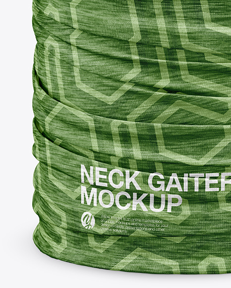 Melange Neck Gaiter Mockup
