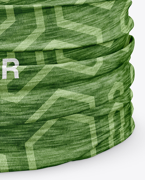 Melange Neck Gaiter Mockup