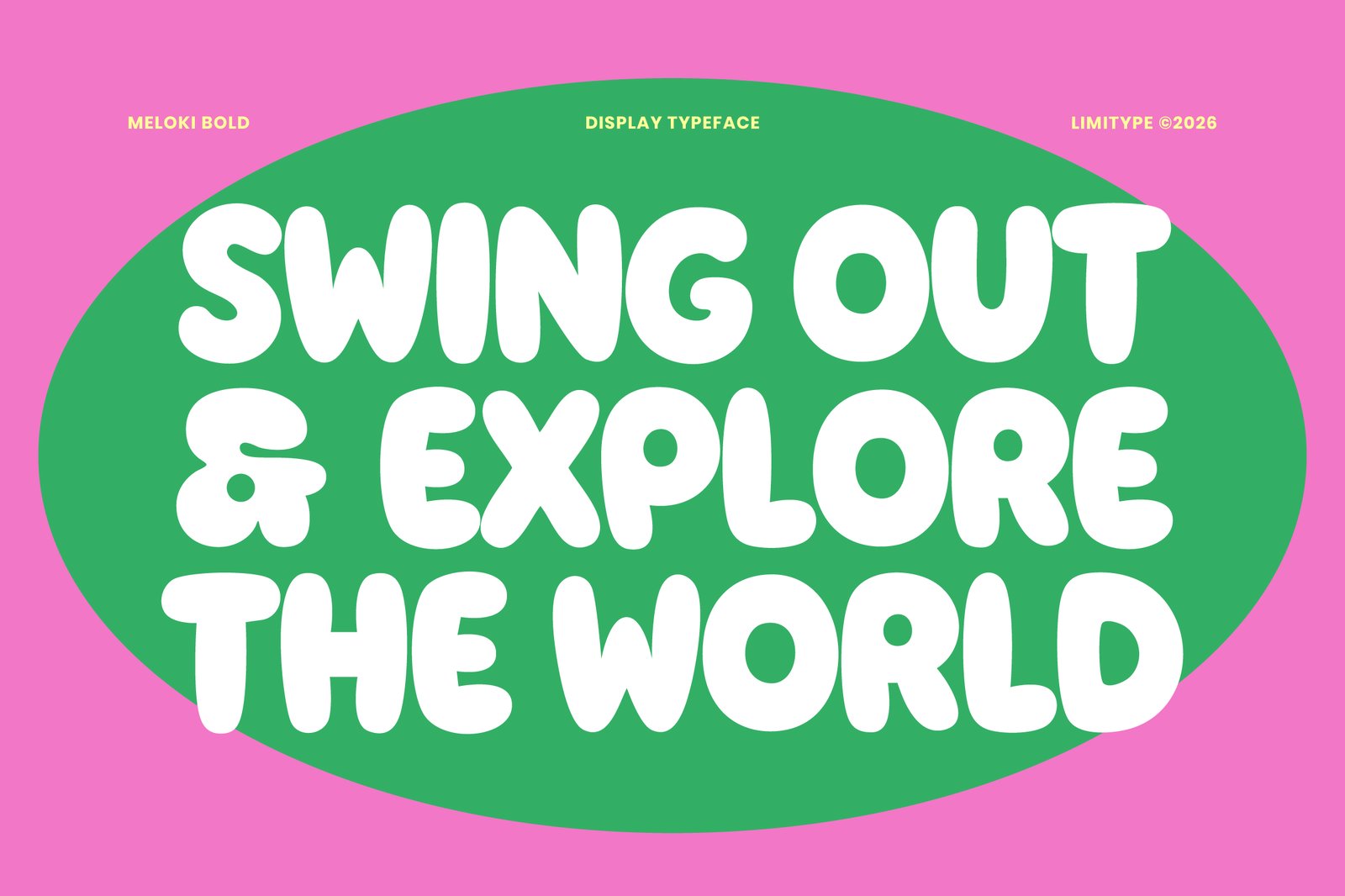 Meloki - Bold Playful Font