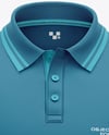 Men's Short Sleeve Polo Shirt Mockup