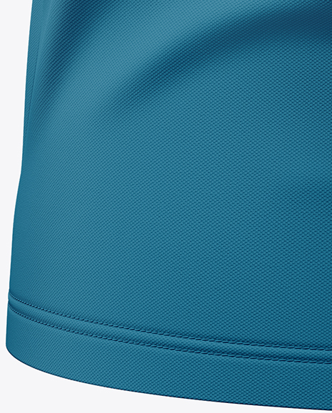 Men's Short Sleeve Polo Shirt Mockup