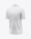 Men's Short Sleeve Polo Shirt Mockup