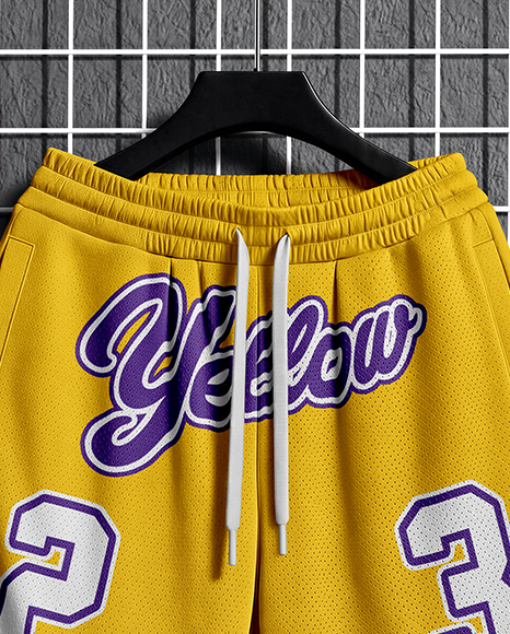 Mesh Shorts Mockup