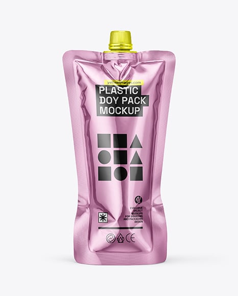 Metallized Doy Pack Mockup