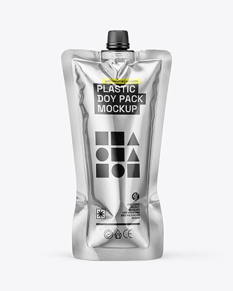 Metallized Doy Pack Mockup