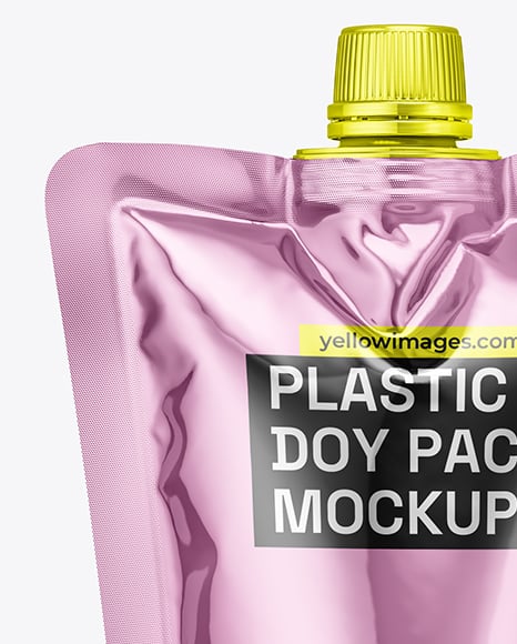 Metallized Doy Pack Mockup