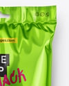 Metallic Snack Pack Mockup