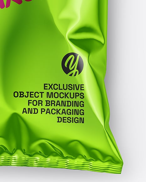 Metallic Snack Pack Mockup
