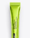 Metallic Stick Sachet Mockup