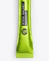 Metallic Stick Sachet Mockup