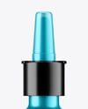 Metallized Nasal Spray Bottle Mockup