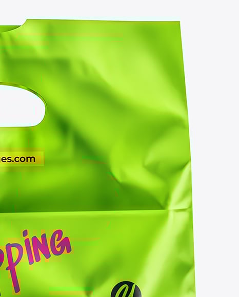 Metallized Paper Bag Mockup