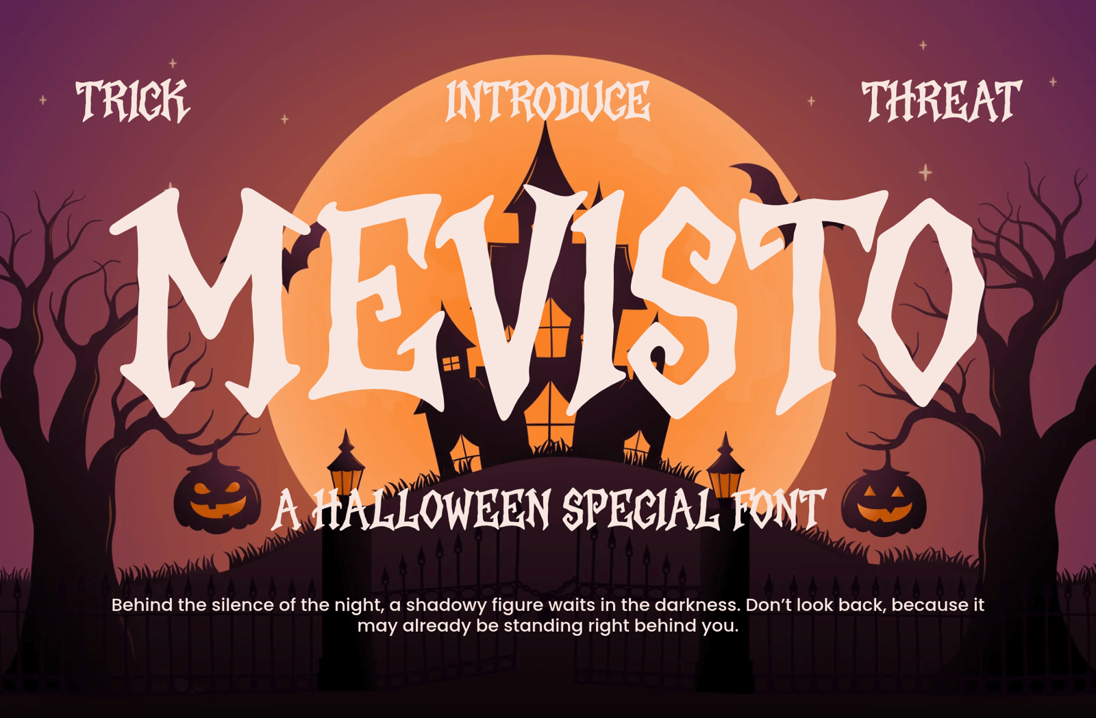 Mevisto – Horror Halloween Display Font
